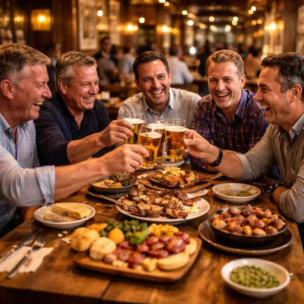 Is it true that in the Azores we have a day where only men go out together… and the next week only women?
