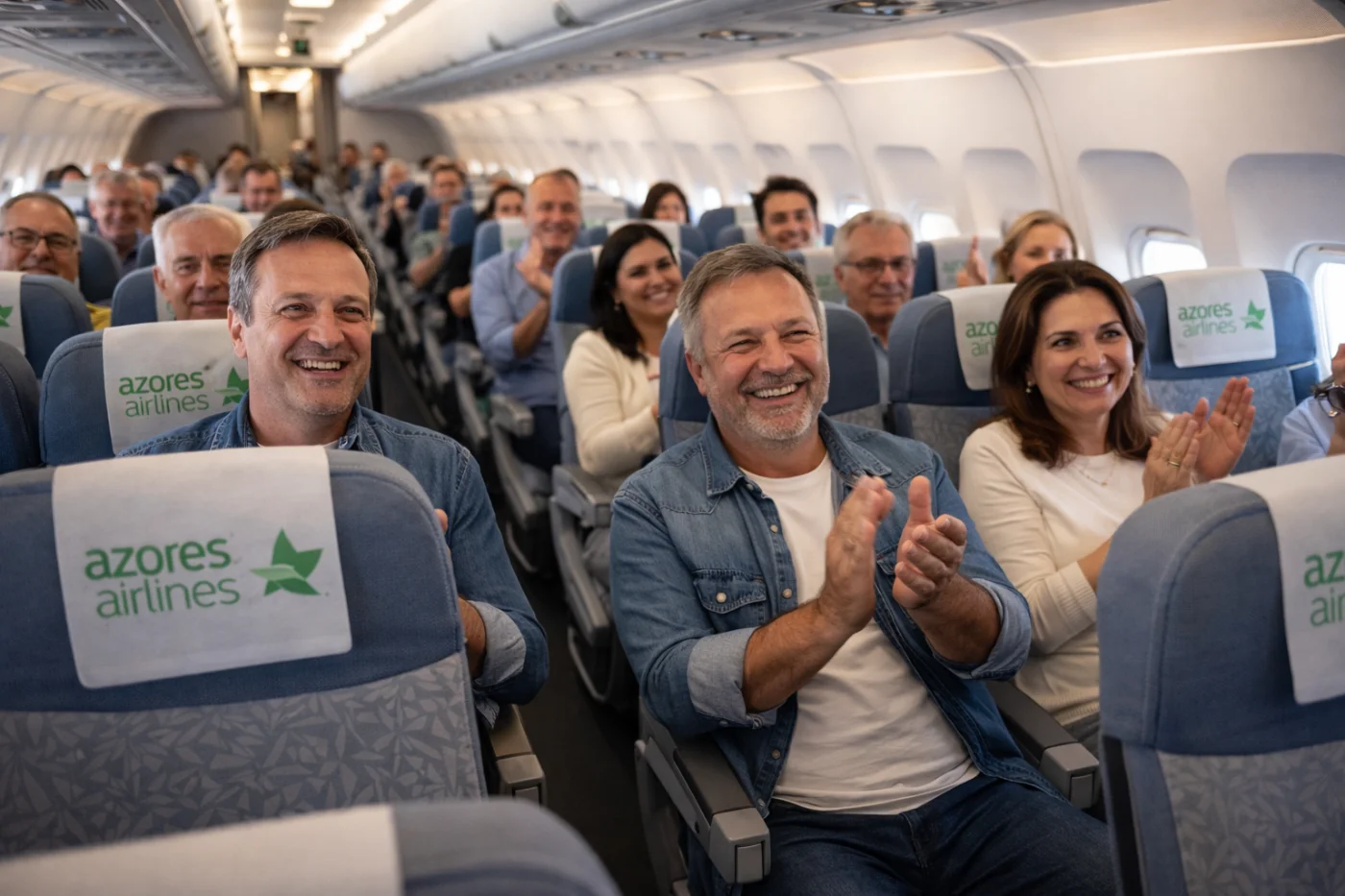 Photos of Is it true that Azoreans clap on the plane when it lands? - main photo