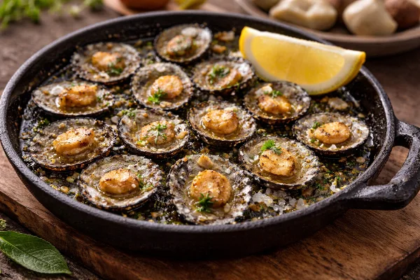 Grilled Limpets — traditional Azorean dish