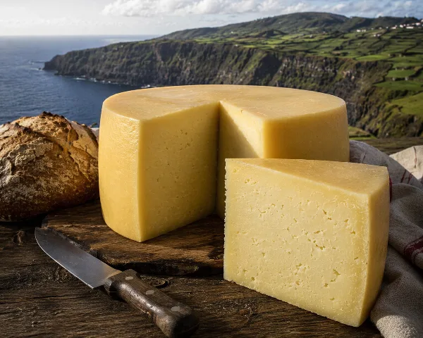 São Jorge Cheese — traditional Azorean dish